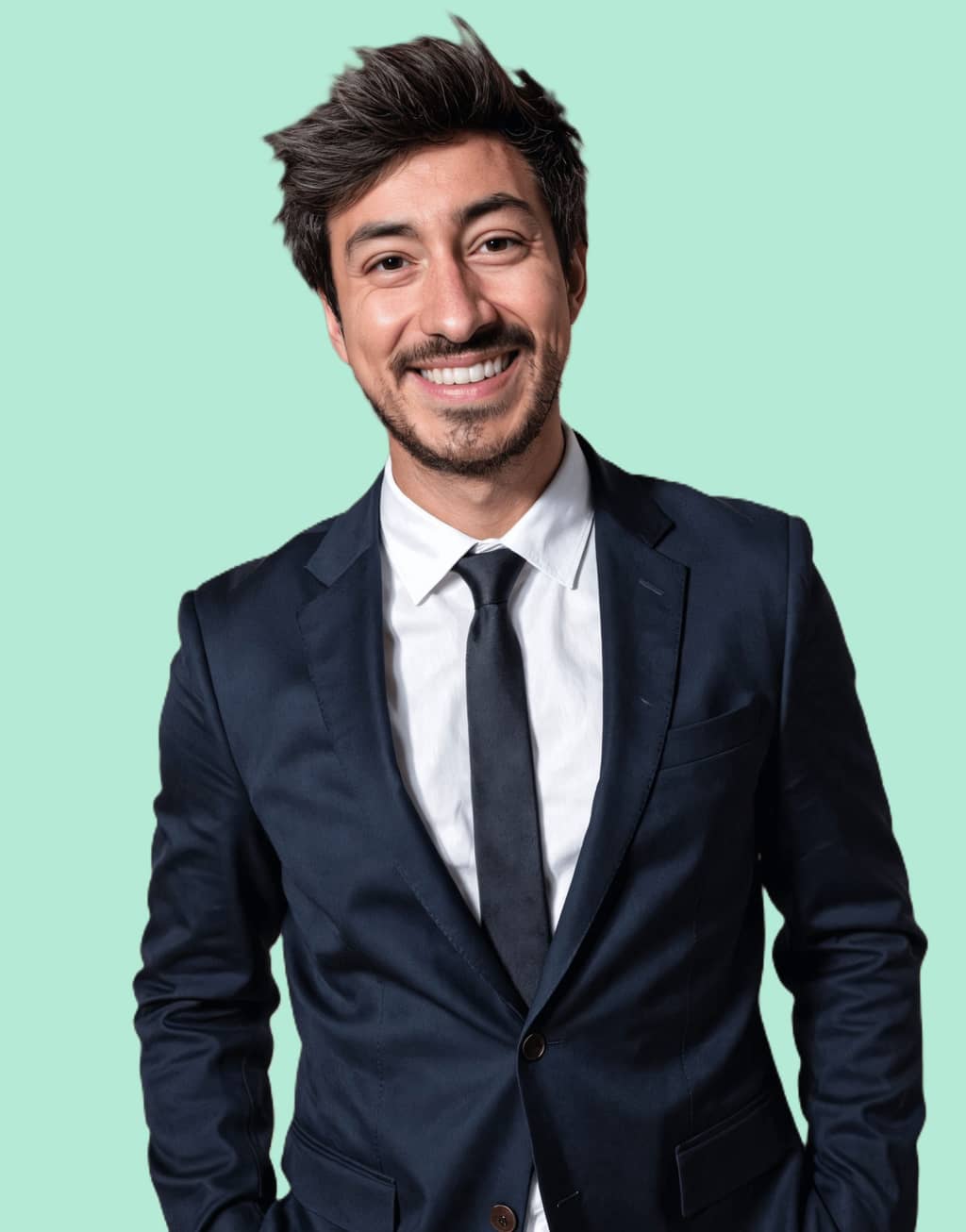 4K AI Headshot example 1 from BetterPic Studio (feature AI Color Background(50))